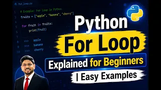 Python For Loop Explained for Beginners Easy Examples
