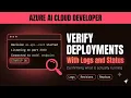Verify Azure Container Apps Deployments With Logs Revisions Replicas Status AI-200 Exam Prep