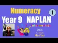 Year 9 NAPLAN - Numeracy