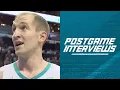 CODY ZELLER after HORNETS WIN vs Kings