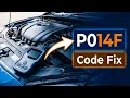 How To Fix P014F Code - O2 Sensor Slow Response Bank 2 Sensor 1 Replacement Guide