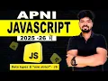 JavaScript Full Course in Hindi Data Types use strict Explained Apni JavaScript Tutorial