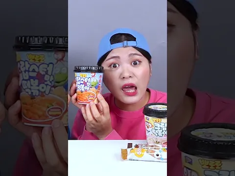 Pororo Tteokbokki Mukbang 뽀로로 떡볶이 먹방