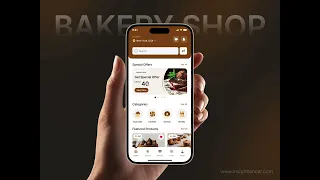 Modern Bakery Shop Mobile App Design Bakery App UI Kit Figma UI Design Cake Shop App UI
