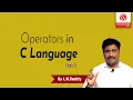 Operators in C Language Part-3 Operators By L N Reddy B Wisdom Jobs