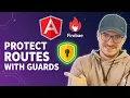 Angular Firebase Authentication Protect Routes with Route Guards JWT Included