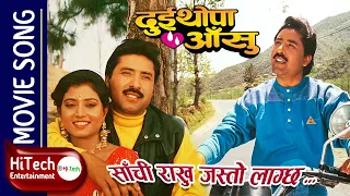 shanchi rakhu jasto lagchha timi lai dui thopa aansu shrawan ghimiray anuradha kumar sanu