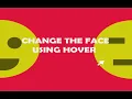 Change the smiley face expression to using