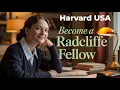 How to Become a Radcliffe Fellow at Harvard in 2025