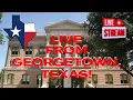 LIVE in GEORGETOWN TEXAS CITY SQUARE - Shops Restaurants Historic Structures