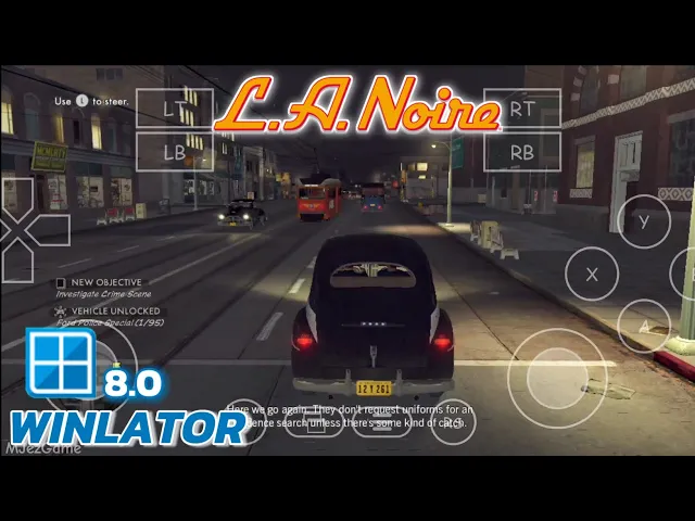 Winlator V8 - Gameplay L.A. Noire: The Complete Edition (Windows) On Android