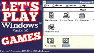 Let S PLAY Windows 3 0 GAMES It S 30 Years OLD 