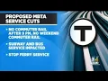 25 Bus Routes Weekend Commuter Rail Service Would Be Cut Under MBTA Proposal