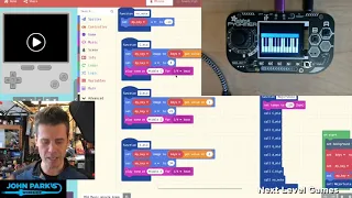 MakeCode Minute Arcade Arpeggio Music adafruit johnedgarpark MSMakeCode