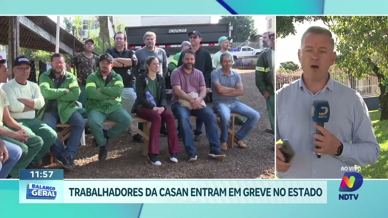 Funcionários da CASAN e Sindicato Entram em Greve em Santa Catarina