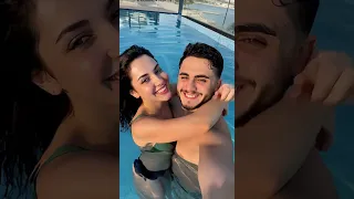 محمود ماهر مع حبيبته بالمسبح خيانة محمود ماهر لبيسان اسماعيل  محمود ماهر مع حبيبته بالمسبح خيانة محمود ماهر لبيسان اسماعيل