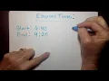 3rd Grade Math 2 Methods for Finding Elapsed Time