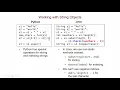 From Python to Java Working with Strings