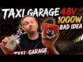 Taxi Garage 48V 1000W Crazy Cart XL Upgrade Unboxing Install Testing