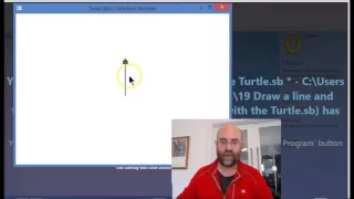19 Draw a Line and Turn with the Turtle