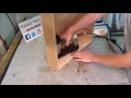 FIX BROKEN KITCHEN DRAWER FRONT PARTICLE BOARD HOME REPAIR