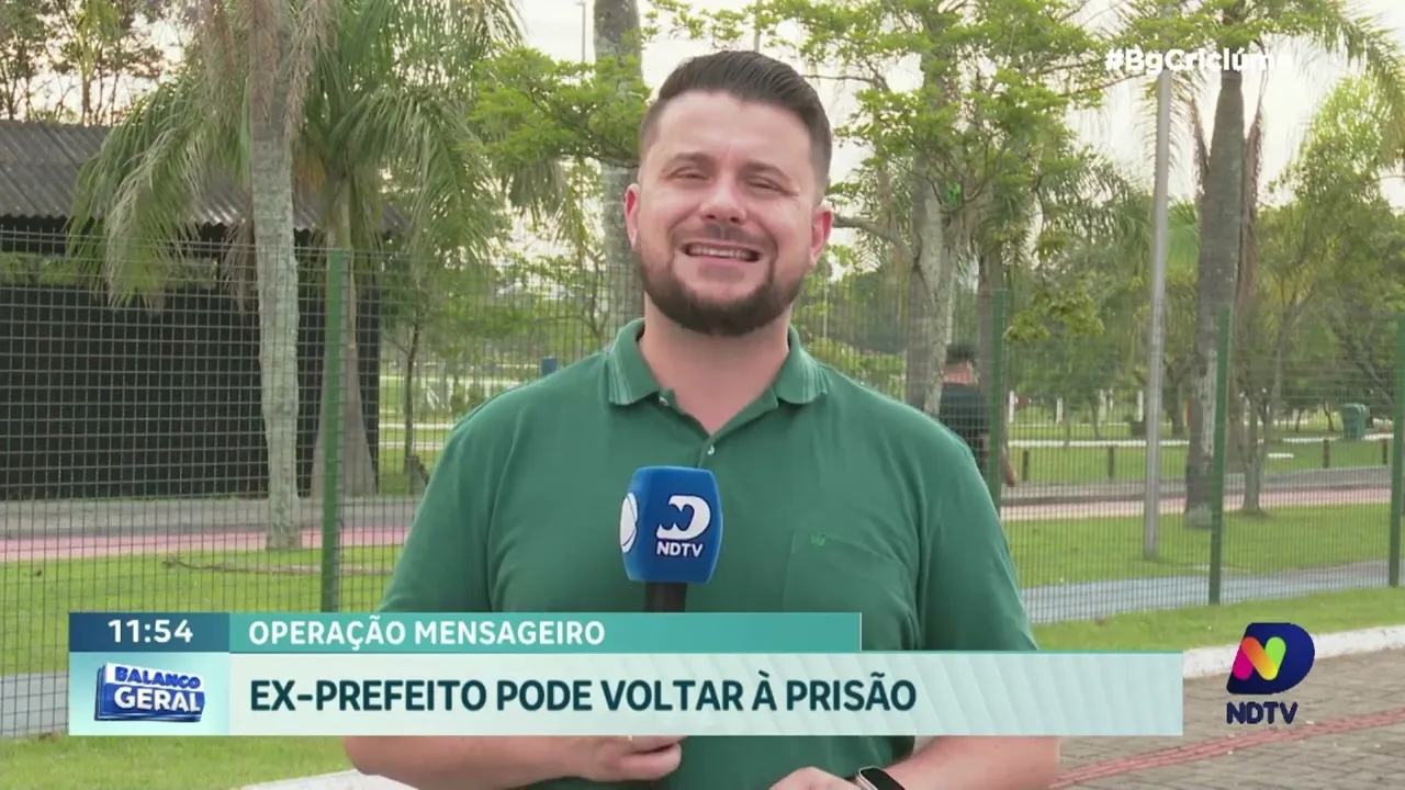 Operação Mensageiro: ex-prefeito de Pescaria Brava retorna à prisão