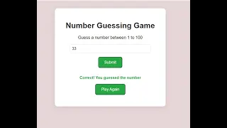 Build A Number Guessing Game From Scratch using HTML CSS and Javascript