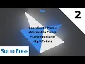 Solid Edge Tutorial Plane