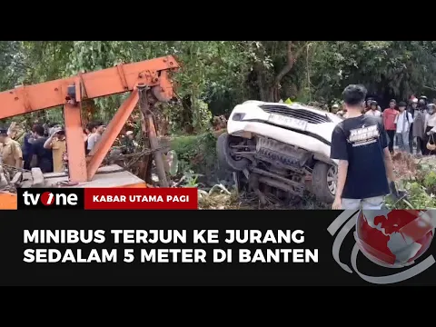 Akibat Hilang Kendali, Minibus Masuk Jurang dan Tewaskan 1 Orang