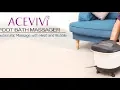 ACEVIVI Foot Spa Bath Massager with Heat and Massage and Bubble Jets Review