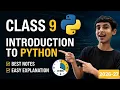 Introduction to Python - Class 9th AI Unit 5 in 15 minutes