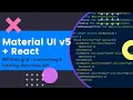 Material UI in React - Data grid