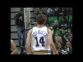 Jeff Hornacek Goes 8 of 8 From 3 Point Land 40 pts total 11 23 1994