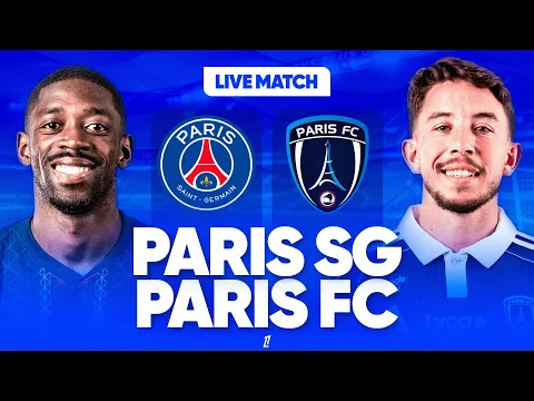 Video Thumbnail: 🔴🔵 PSG - PARIS FC LIVE + AFRIQUE DU SUD - CAMEROUN LIVE / 🔥ALLEZ PARIS! / 🏆LE RETOUR DU PSG ! / L1
