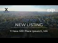 New Listing End-Unit Townhouse in The Heart of Downtown Ipswich MA