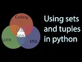 7 Tuples and Sets in python