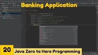 Banking Application Java 2021Complete Java MasterClass Zero to Hero Programming Udemy Course