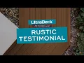 UltraDeck Rustic Testimonial