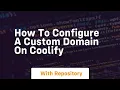 How to configure a custom domain on coolify
