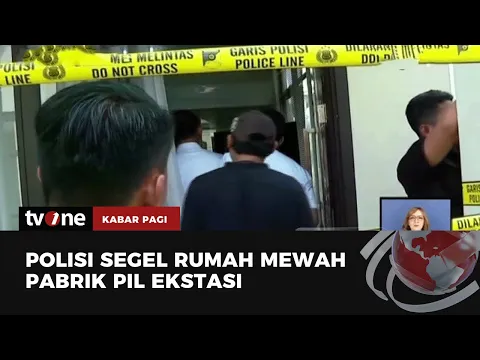 Bareskrim Polri Gerebek Pabrik Ekstasi Rumahan di Tangerang