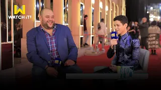                 لقاء محمد ممدوح و أحمد داش أبطال فيلم  ابو صدام  المشارك في مهرجان القاهرة السينمائي دندنها