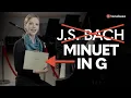 Download Lagu Magdalena Baczewska teaches Minuet in G from Bach's Notebook for Anna Magdalena