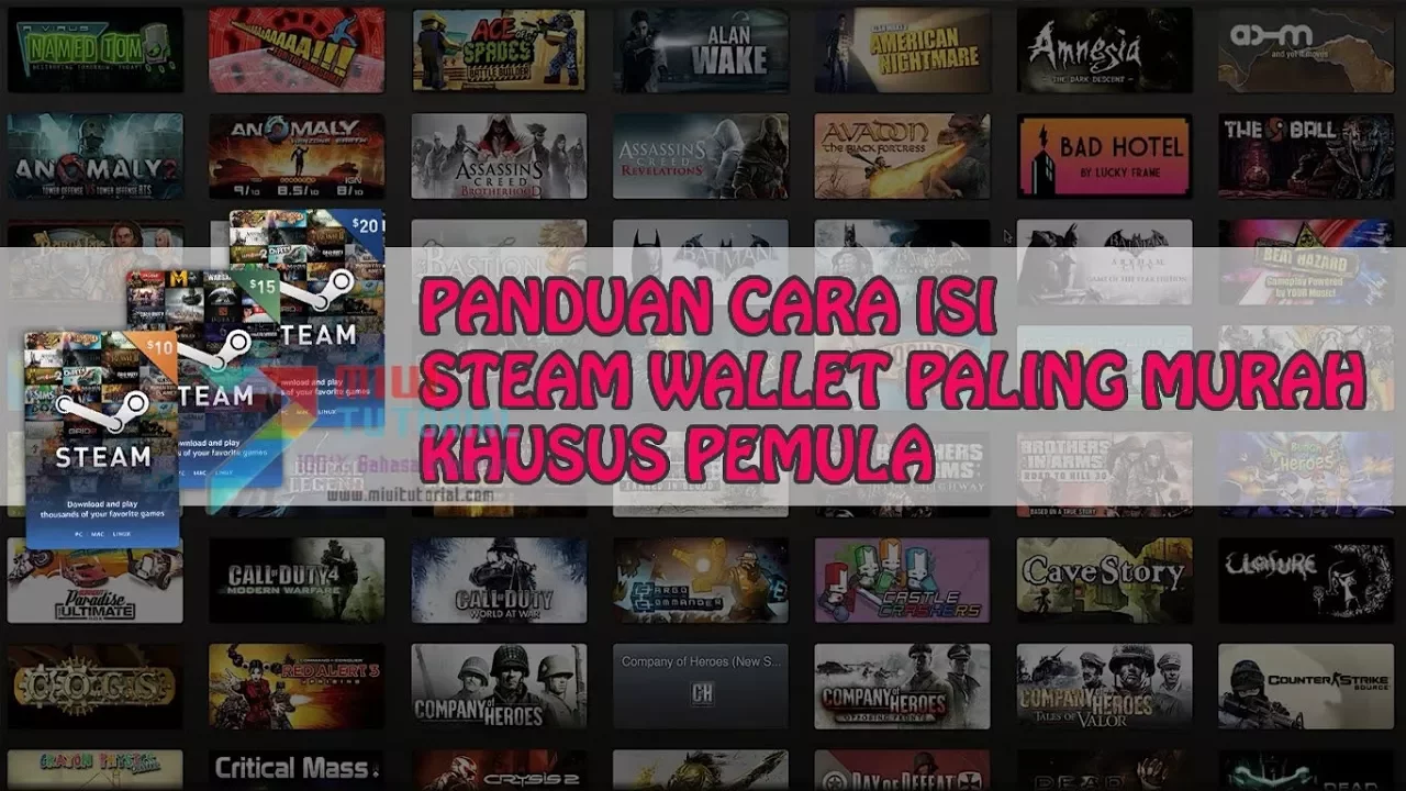 CARA ISI STEAM WALLET LEWAT CODASHOP MUDAH BANGET