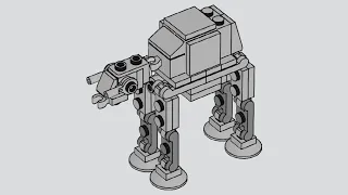 LEGO Instructions | Star Wars | 912282 | AT-AT | Magazine Gift