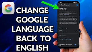 How To Change Google Language Settings To English