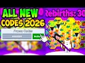 ALL WORKING BSS REBIRTHS CODES ROBLOX - All New BSS 1 1