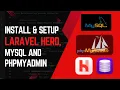 How to Install Laravel on Mac OS with Laravel Herd MySQL and phpmyadmin Install Laravel Herd