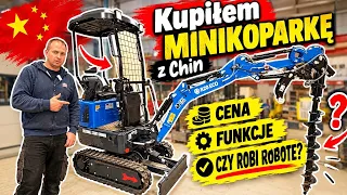 Czy warto kupić chińską koparkę za 40 tysięcy? (Rippa + silnik Kubota)
