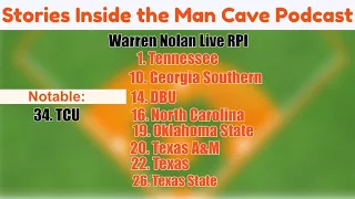 Episode 138 College baseball RPI regional host scenarios