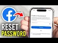 How To Reset Facebook Password If You Forgot It - Full Guide
